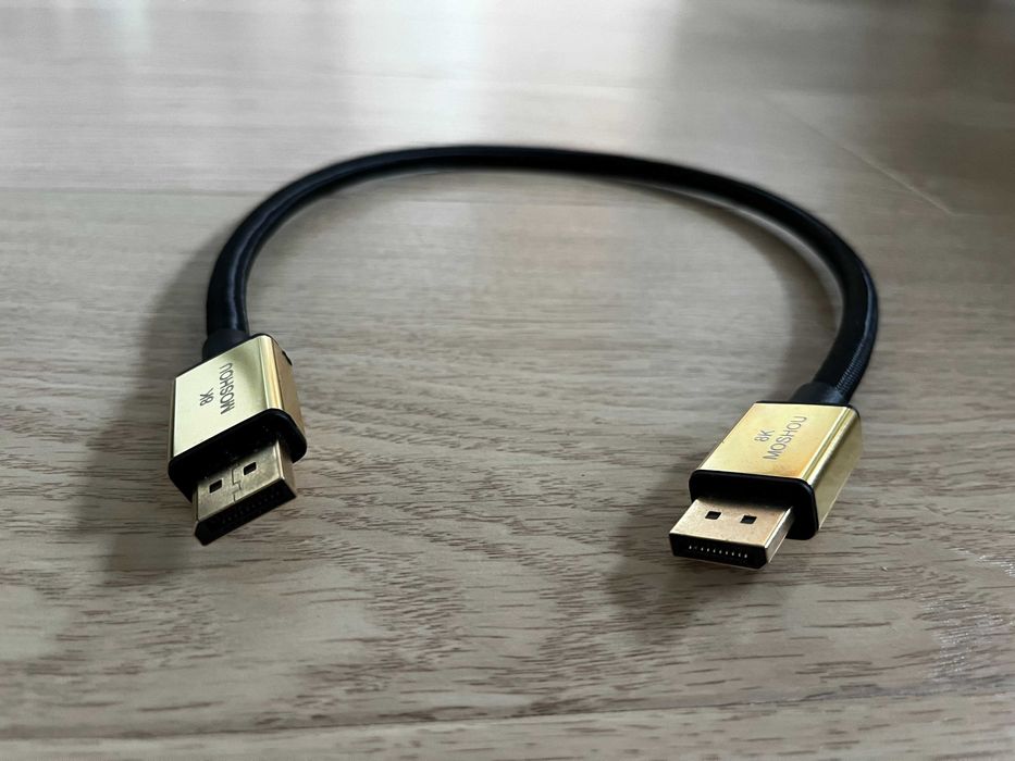 Kabel przewód DP - DP DisplayPort Moshou 8k 50 cm