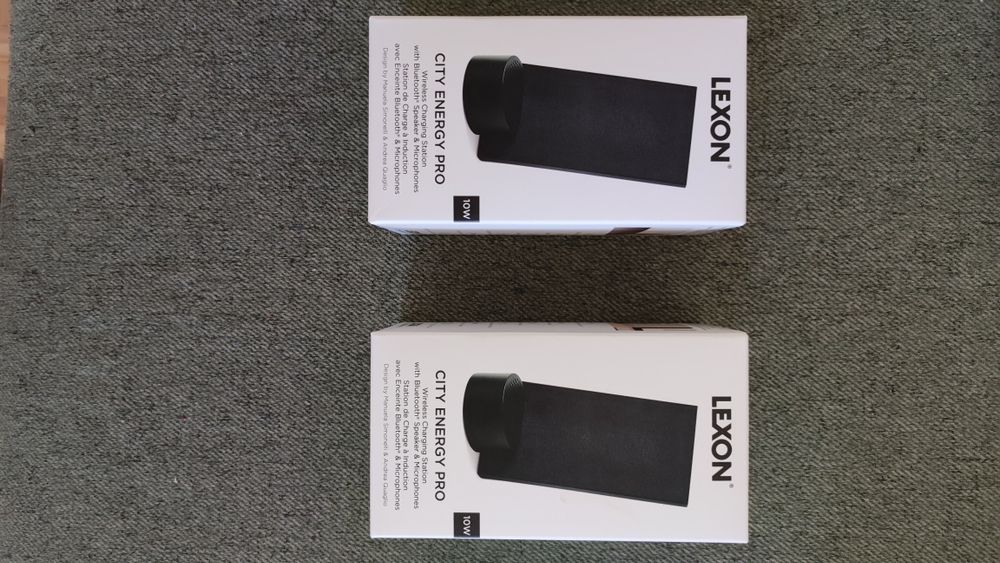 Ładowarka indukcyjna bezprzewodowa LEXON z głośnikiem bluetooth NOWA