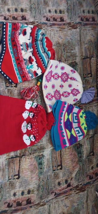 Шапочки и платья новогодние