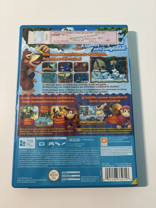 Donkey Kong Country Tropical Freeze - Jogo WII U