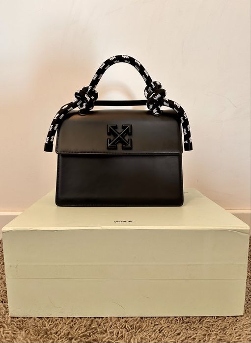 Off-White c/o Virgil Abloh Jitney Gummy 2.8 torba black czarna rope