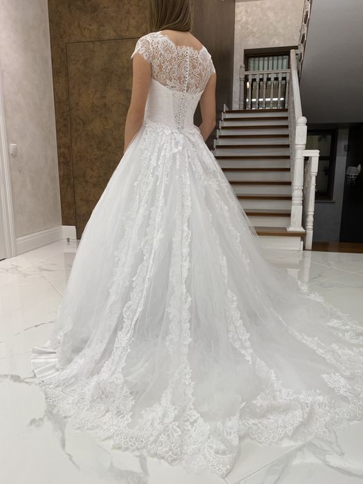 Свадебное платье ,весільне плаття біле  Ira Koval