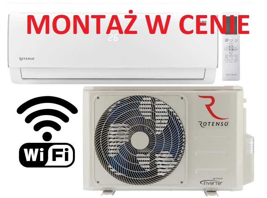 Klimatyzacja Rotenso Ukura 3.5kW | A++ | + Montaż Szczecin i okolice