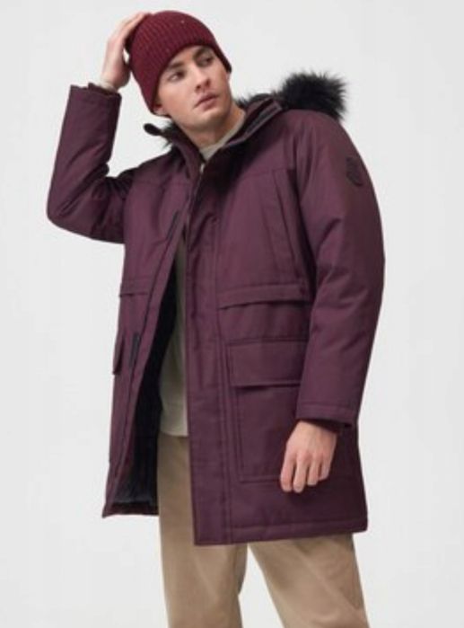 Kurtka zimowa długa rozmiar S