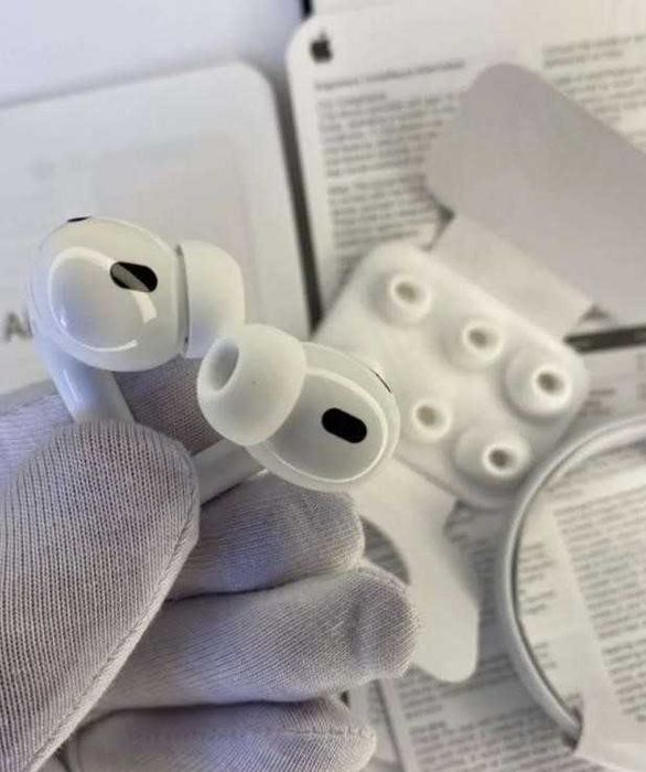 Якісні Навушники лише у нас аірподс pro В2 з шумоподавленням + чохол