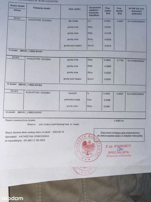 Działka budowlana z usługą 5 062 m² - świetna lokalizacja w Augustowie