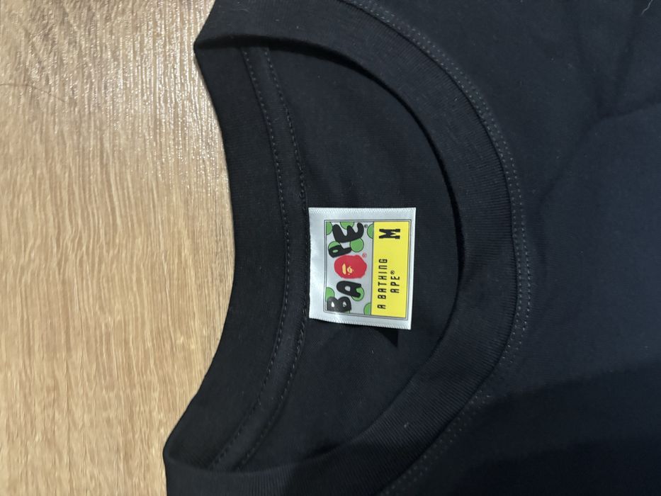 czarna koszulka bape