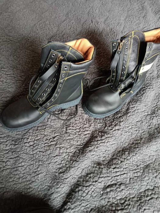 Buty strażackie Protektor ZERTIX trzewiki r. 46