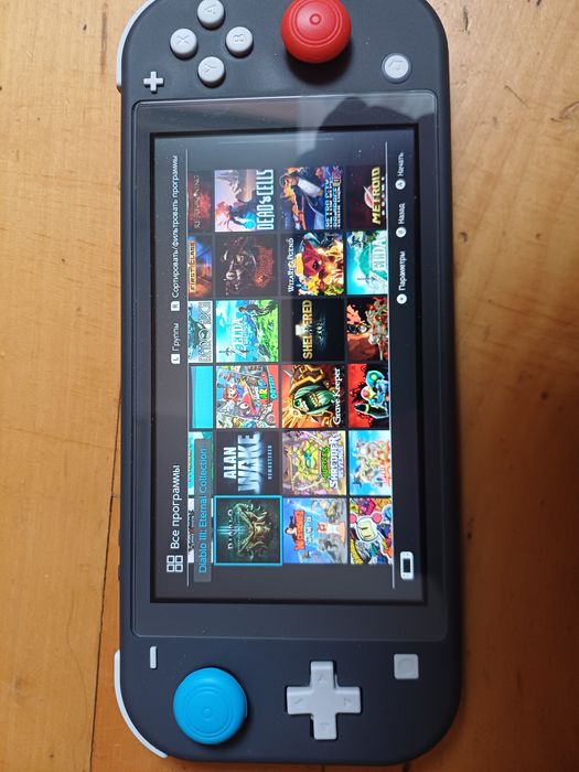 Nintendo switch lite Grey kefir +256gb