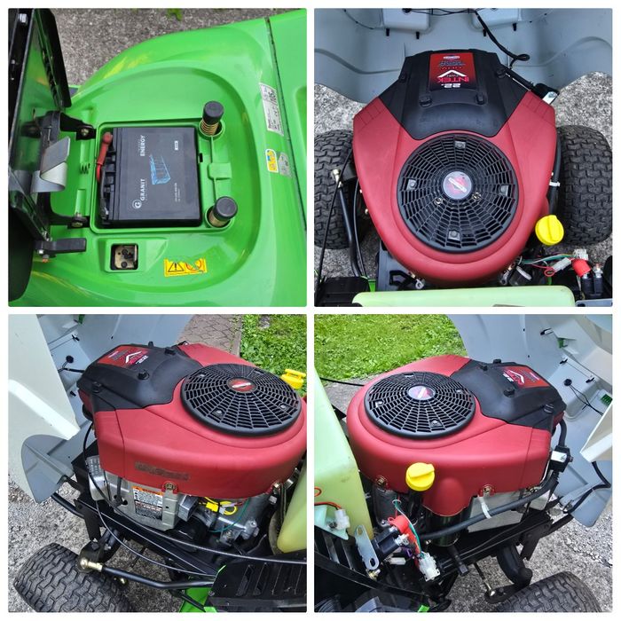 Traktorek kosiarka Viking Stihl 22KM v-ka B&S pompa oleju hydro 122cm SUPER STAN POLECAM  GWARANCJA