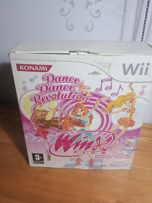 Wii Nitendo Dance Dance Revolution Winx Club (PAL,  europejska wersja