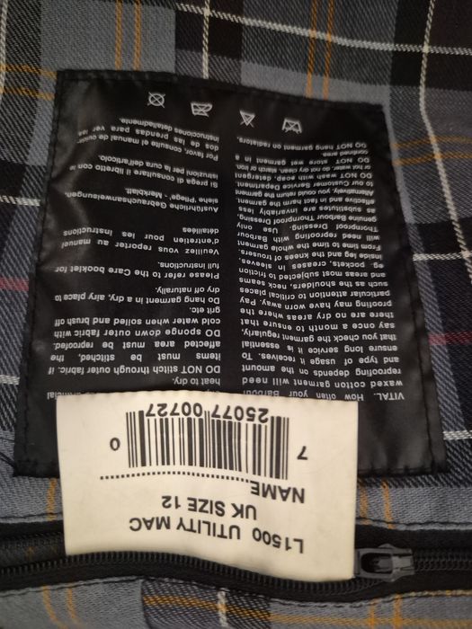 Barbour Utility Mac парка,куртка,тренч р.12 — zdjęcie 4