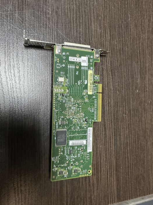 SAS HBA RAID адаптер LSI 9200-8E PCI-E 8 PORT Ext 6GB Sata ZFS