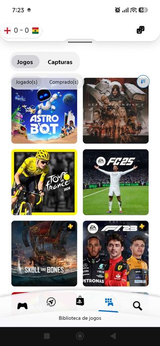 Jogos PlayStation mais 25 jogo recente última oferta