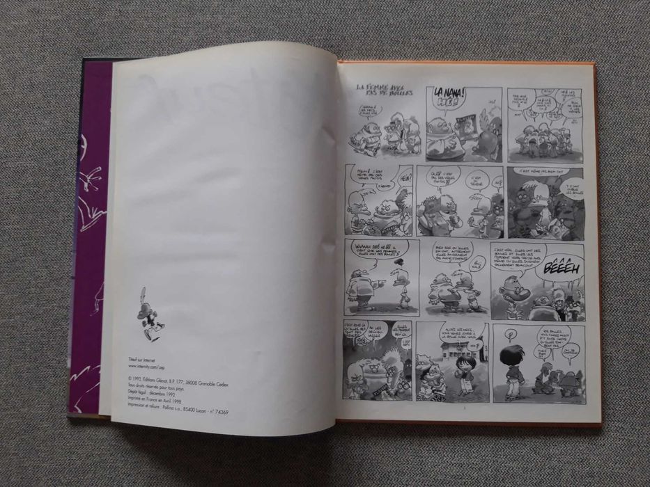 BD Titeuf "Dieu, sexe et les bretelles" de ZEP