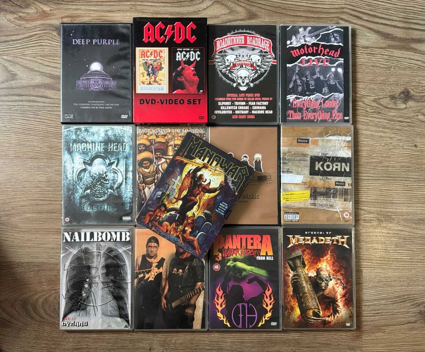 Офіційні DVD - Metal Rock Heavy Live Video