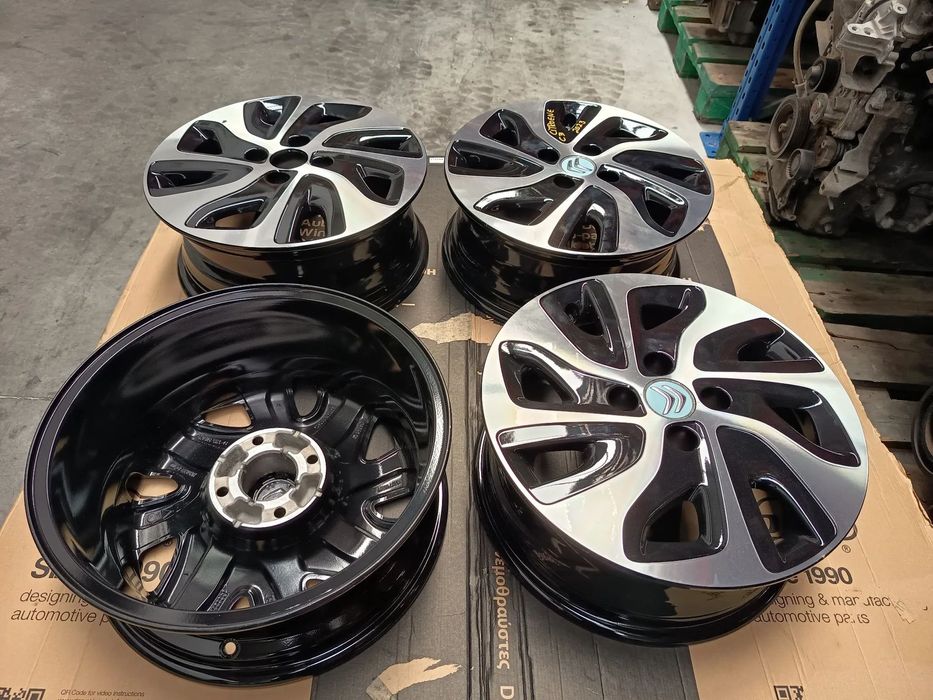 Conjunto jantes alumínio Citroen C3 Ref: 9677111977