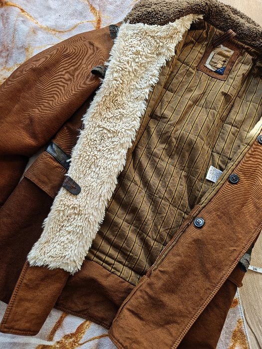 Płaszcz męski Marc O'Polo bosmanka vintage sherpa
