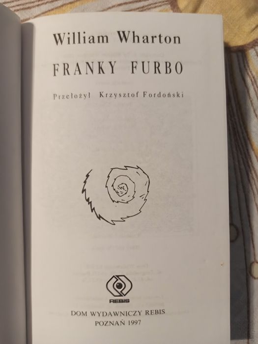Franky Furbo William Wharton książka papierowa