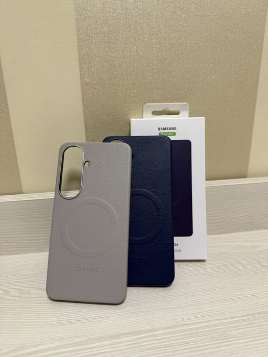 Чохол шкіряний Samsung S26 Magsafe магсейф самсунг с26 шкіра