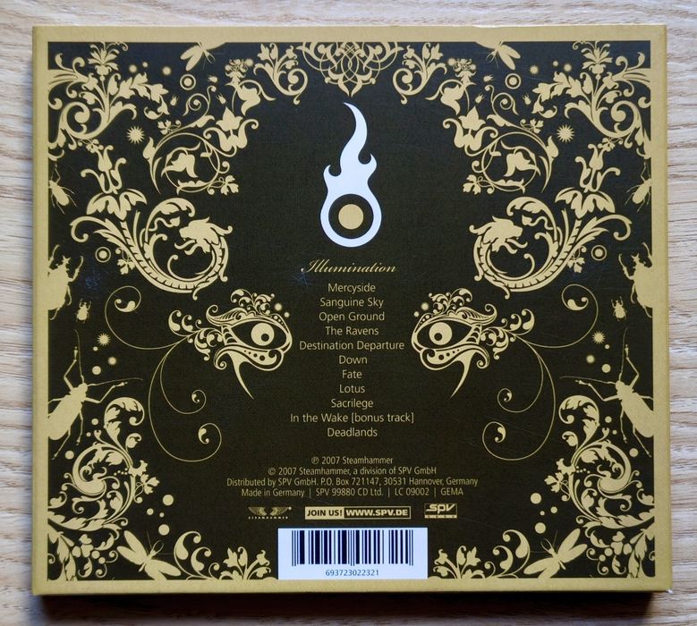 Tristania - Illumination CD Limited Edition Digipak bonus