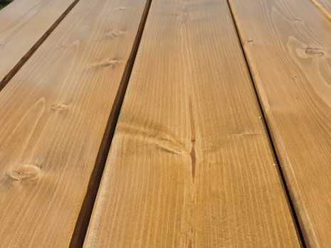 Komplet ogrodowy stół 200 cm, 2 ławki, 2 krzesła – solidne WYSYŁKA