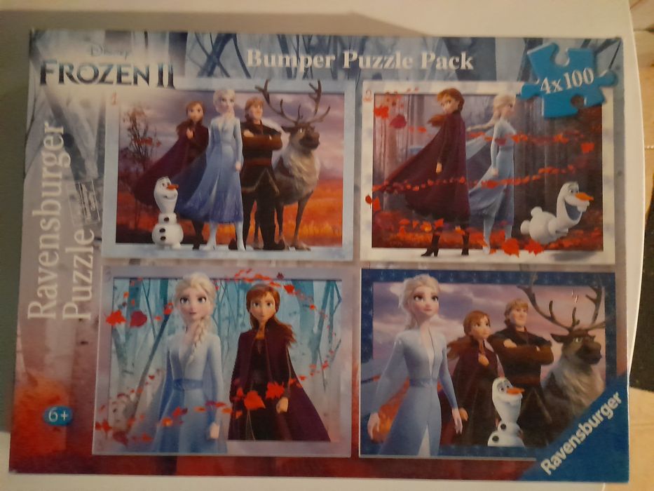 4 Puzzles de 100 peças