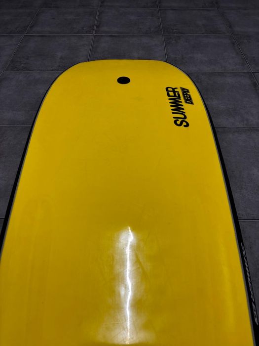 Prancha de bodyboard laranja Deeply