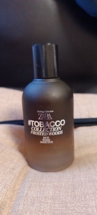 парфумована вода Zara Tobacco Collection Rich Warm Addictive: Frosted Woods у флаконі об'ємом 100 мл.