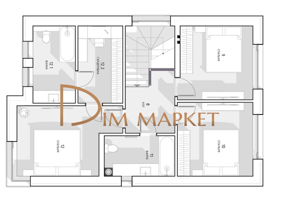 Будинок 150 м² | 4 спальні | 4,1 сотки | газ‼️