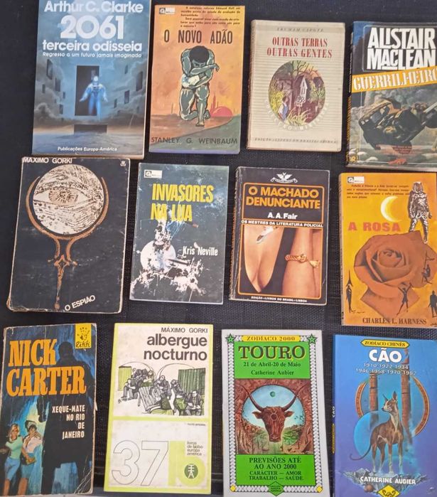 Policiais, Coleções Inquérito, Fic Científica, Argonauta, Panorama