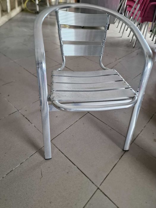 Cadeiras de Esplanada em Aluminio.