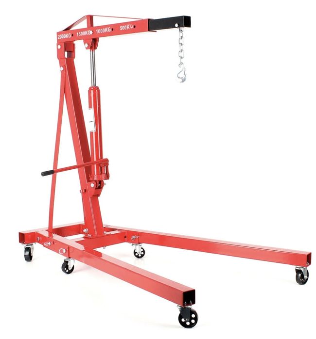 Кран гидравлический для снятия мотора 2 Тонны