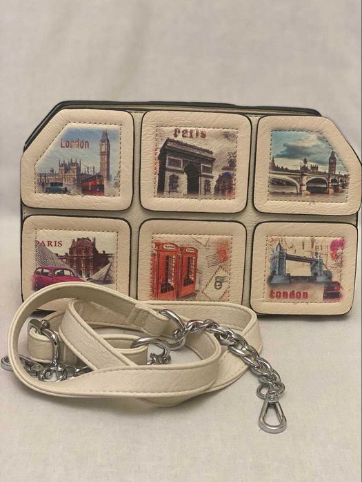 Оригинальный клатч в двух цветах