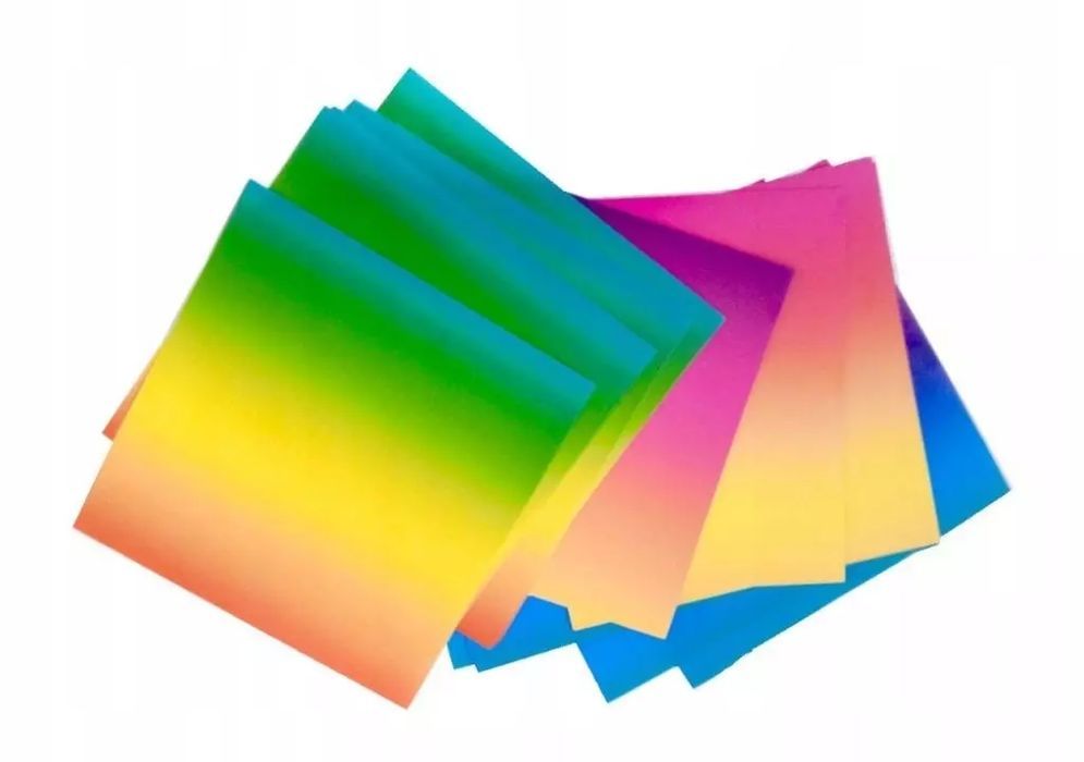 Origami tęczowe 100g 15x15cm 50 ark. Galeria Hobby