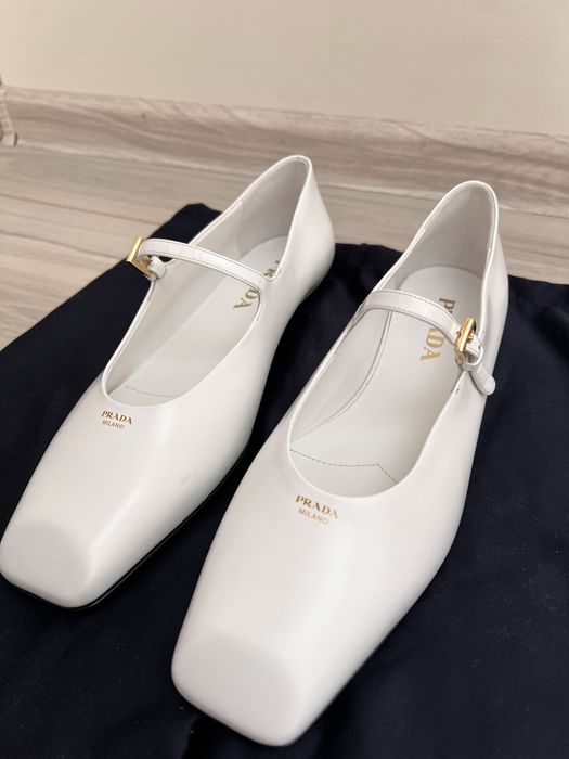 Балетки мері-джейн PRADA