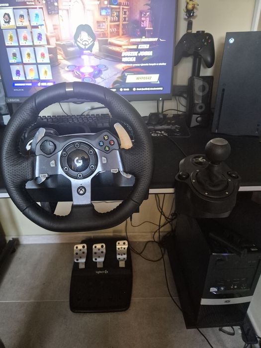 Logitech g920 + shifter