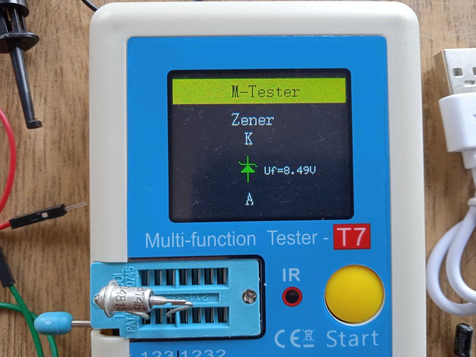 LCR T7 мультифункциональный тестер компонентов