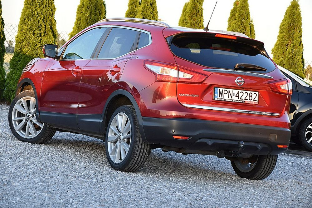 Nissan Qashqai 1,6D 131Km Led Navi Kamera Skóra Gwarancja