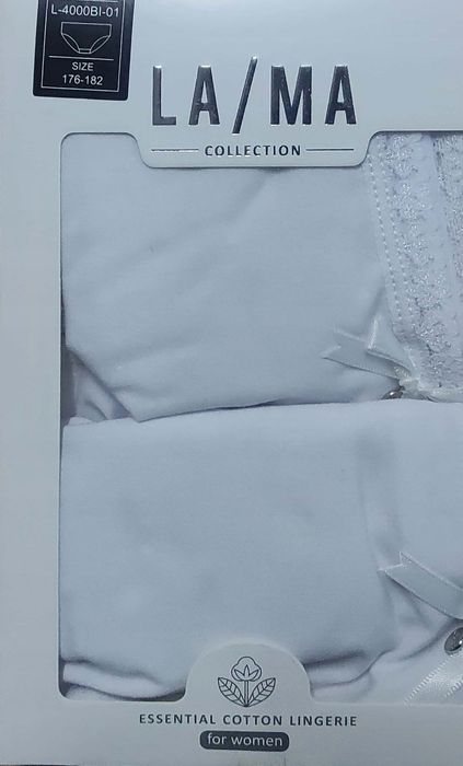 Lama Figi Damskie Bikini Białe R. Xl, 2 Szt.