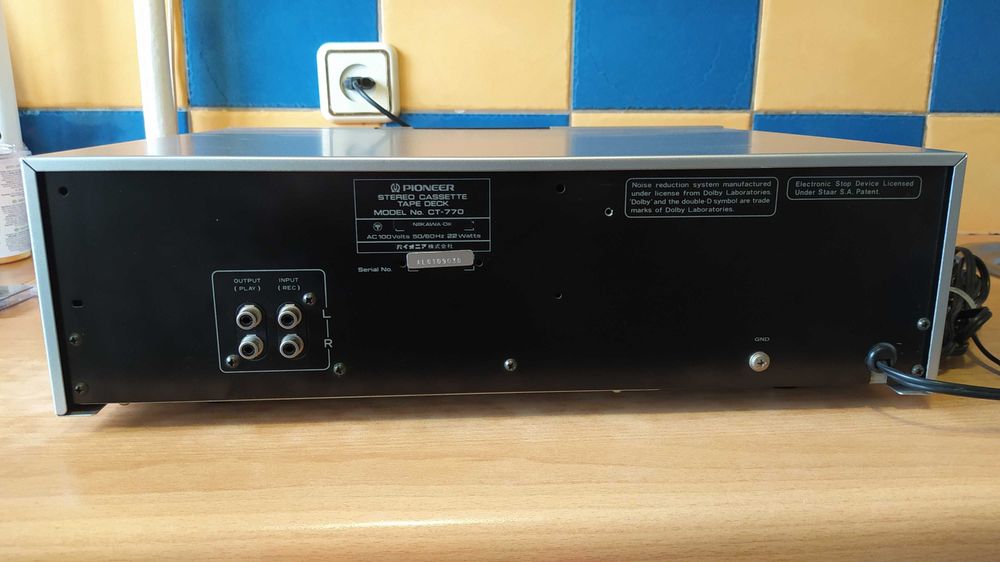 Pioneer CT-770 3-HEAD касетна дека