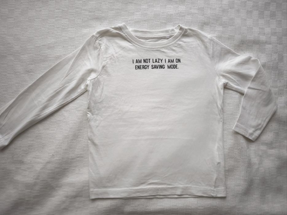 6x koszulka z długim rękawem longsleve rozmiar 104/110