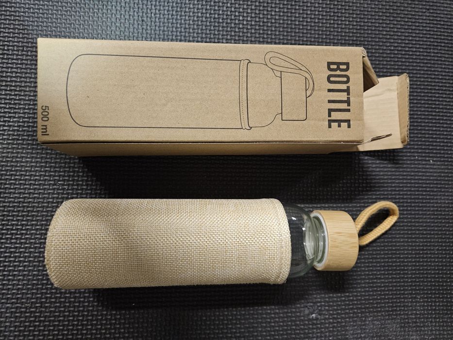 Butelka bidon szklany