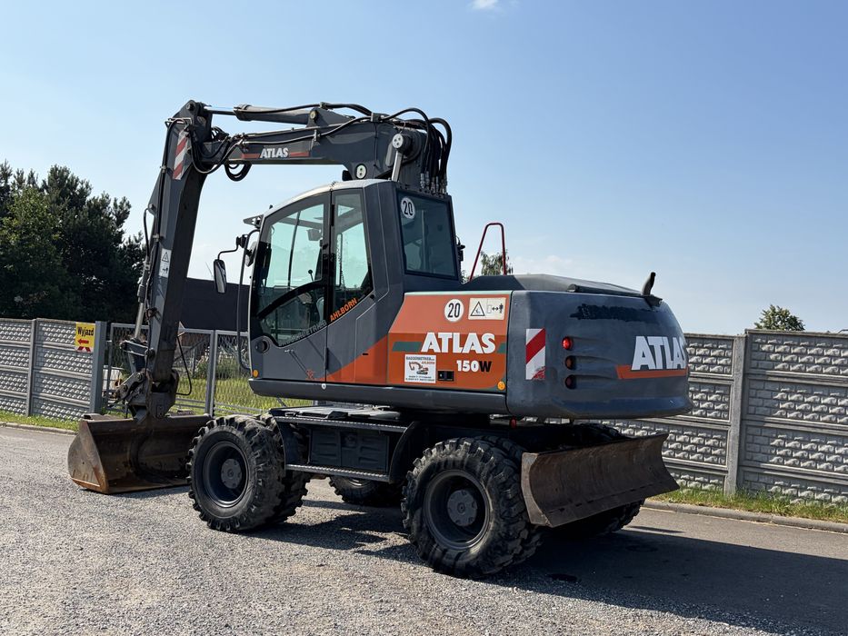 Atlas 150W koparka kołowa BDB Stan zadbana 5300 mth