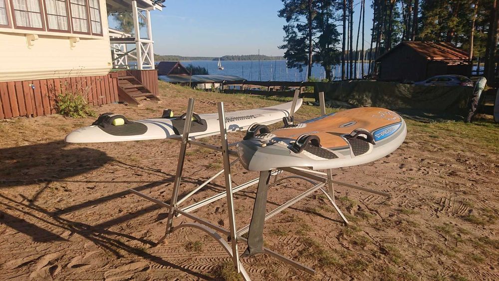 Stojak na deski sup, windsurfing, kajaki