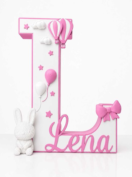 Personalizowana literka 3d