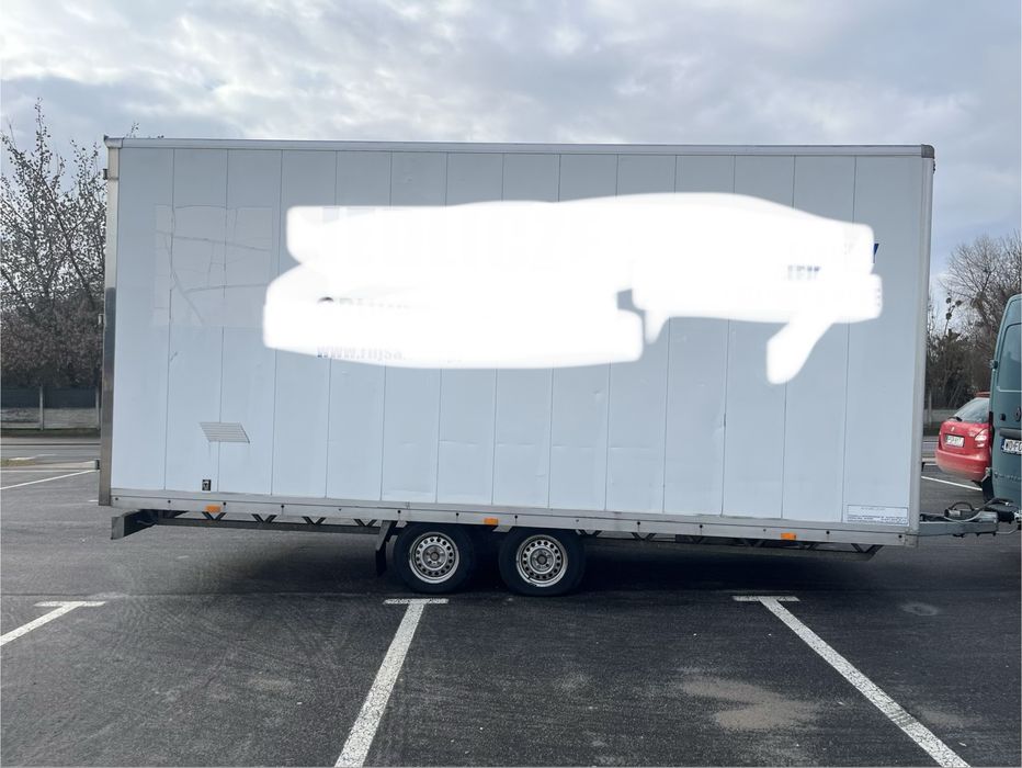 Przyczepa ciężarowa izoterma aluminiowa knott