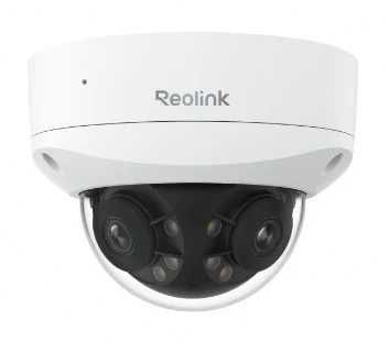 Câmara de Videovililância ReolinkPoE à Prova de Vandalismo Vista Panorâmica de 180°
