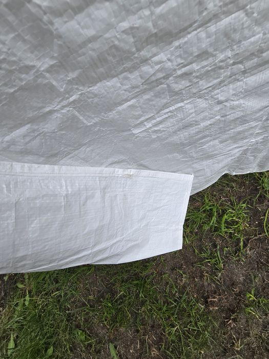 Bialy  pawilon ogrodowy 3X9m, 8 ścian imprezowy handlowy