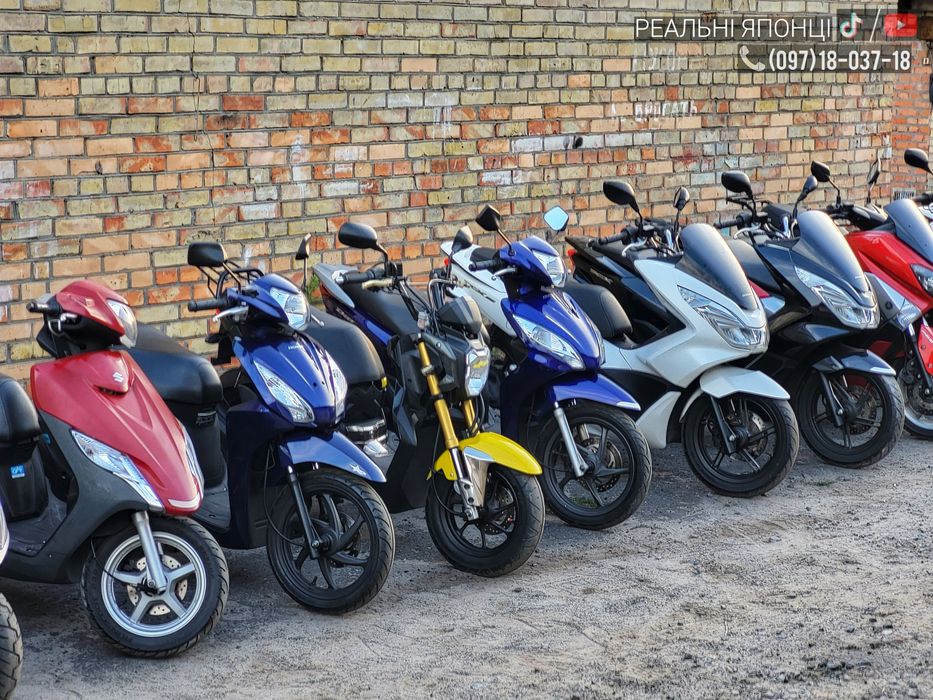 СВІЖА ПОСТАВКА Honda dio 110 pcx 125 з Японії 150 куб